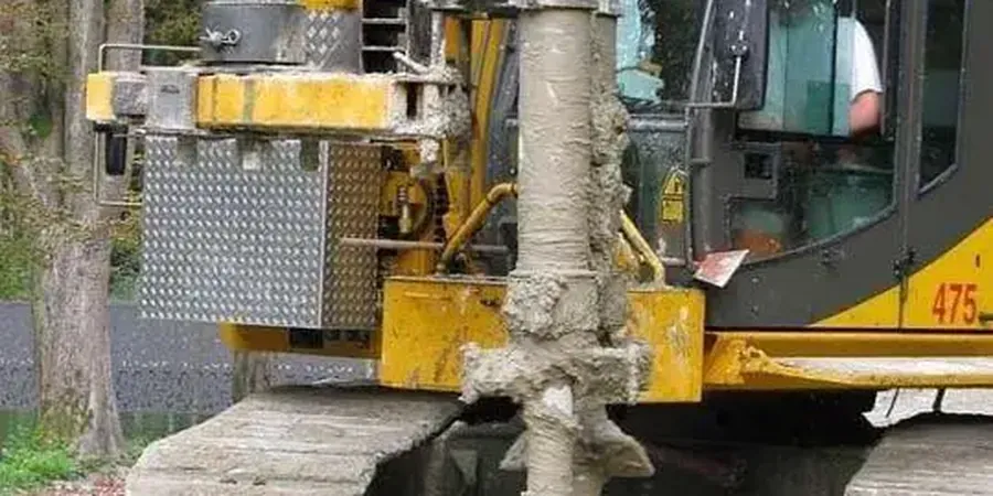 Illustratives Bild von Deep Soil Mixing (DSM) Bemessung in Bielefeld